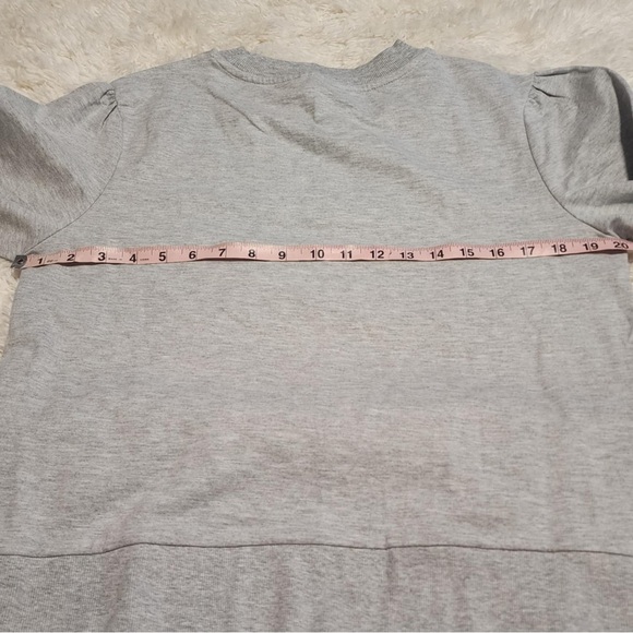 Mango MNG Touché Size Large (Runs Small) Gray Women’s Sweatshirt NWOT*** - Picture 5 of 7